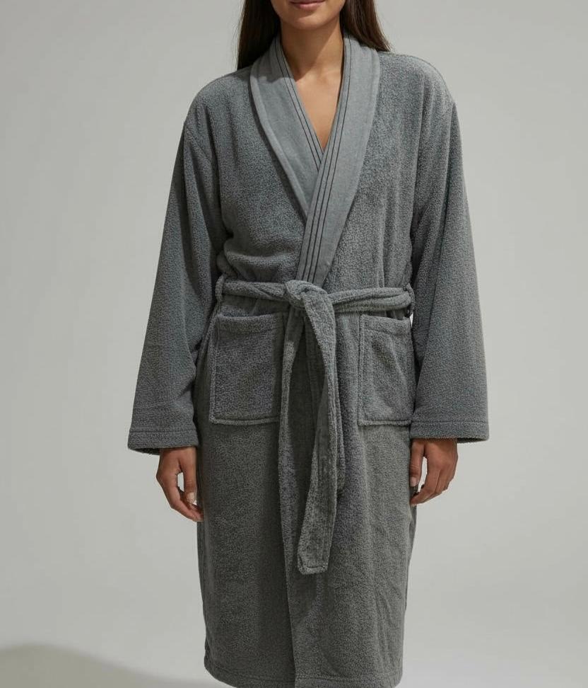 Bathrobe with 3 Lines