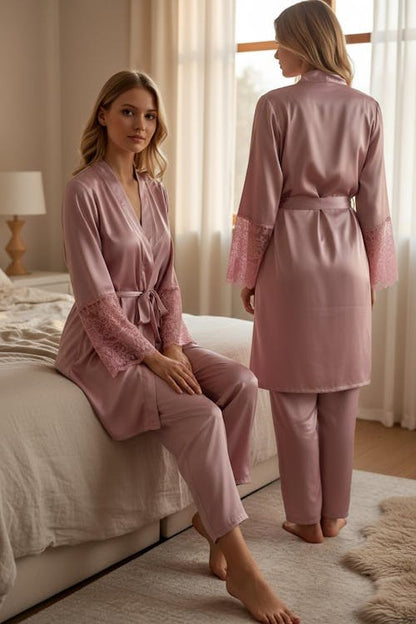 Pajama Laced Sleeves