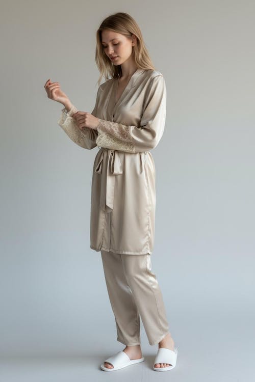 Pajama Laced Sleeves