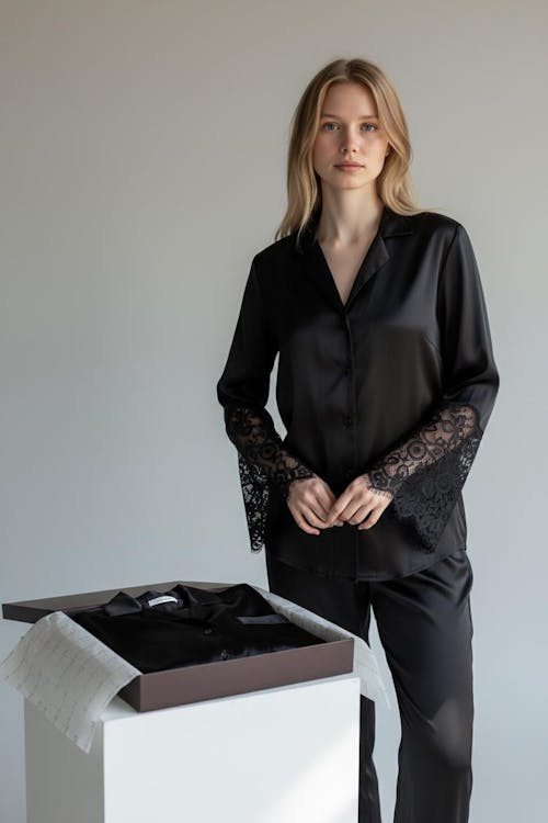 Pajama Laced Sleeves