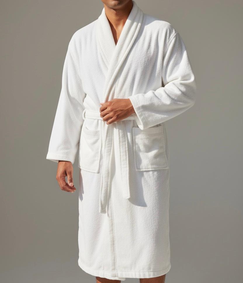 Bathrobe with 3 Lines
