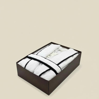 Kids Bathrobe With Pipping