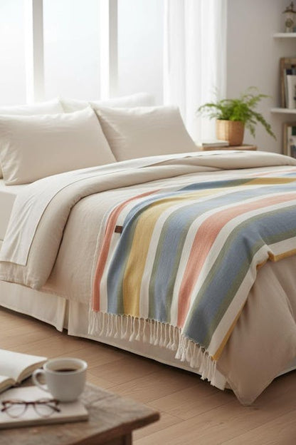 Egyptian Cotton Blanket (Model 4)