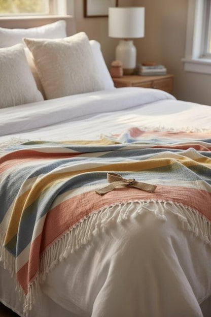 Egyptian Cotton Blanket (Model 4)