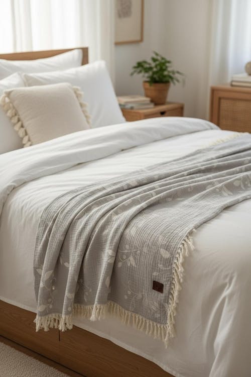 Egyptian Cotton Blanket (Model 8)